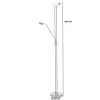 Candeeiro de pé LED com luz de leitura flexível BAYA EGLO 93874