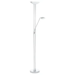 Candeeiro de pé LED com luz de leitura flexível BAYA EGLO 93875