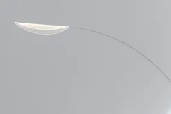Candeeiro de Pé led Diphy Branco Alumínio 520mm Stilnovo 8165