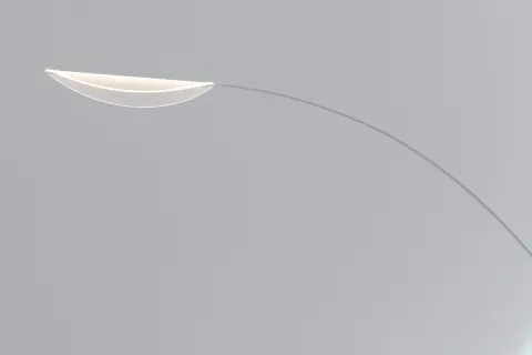 Candeeiro de Pé led Diphy Branco Alumínio 520mm Stilnovo 8165