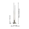 Candeeiro de pé led eglo fraioli-z 900078