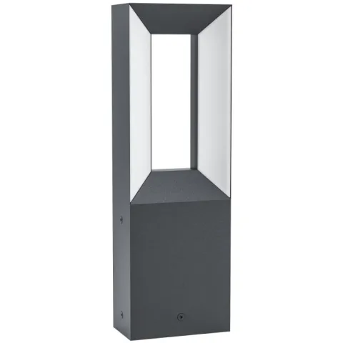 Candeeiro de Poste LED Exterior em Alumínio Fundido Preto RIFORANO EGLO 98727
