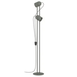 Candeeiro de Pé TILSTON Verde Musgo com Focos Orientáveis E14 44137