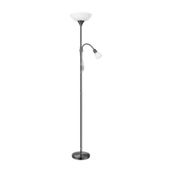 Candeeiro de Pé UP 2 EGLO com Luz de Leitura e Iluminação Indireta 93917