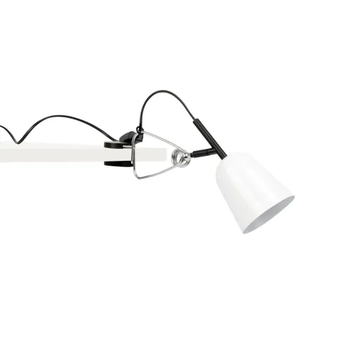Candeeiro de Secretária E14 com clip Studio Branco Faro 51135