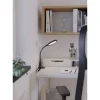 Candeeiro de Secretária LED-CCT com Clip Preto Mate LAURO EGLO 902174
