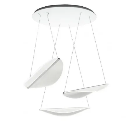 Candeeiro de Tecto Diphy_P 30w-led Branco Alumínio Stilnovo 8168