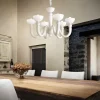 Candeeiro de tecto Ideal Lux Bon Bon sp6 branco 093994 Vintage