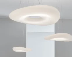Candeeiro de Tecto Mr.Magoo Florescente Branco Cobre 755mm ma[&]de 6860