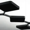 Candeeiro de tecto Quad led Preto Stilnovo 8111