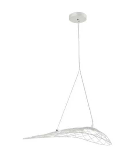 Candeeiro de Tecto Suspenso Branco LED 10W 3000K PZA1976 zambelis