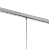 Candeeiro de Tecto Suspenso Cromado com Vidro Transparente ROCAMAR EGLO 94593