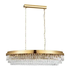 Candeeiro de Tecto Suspenso Eglo Valparaiso 39463 Dourado
