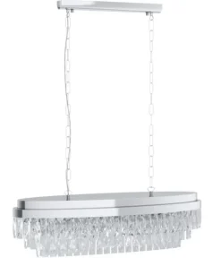 Candeeiro de Tecto Suspenso Eglo Valparaiso 39494 Cromado