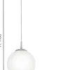 Candeeiro de Tecto Suspenso Eglo Rondo Ø300mm 85263