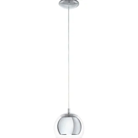 Candeeiro de Tecto Suspenso Eglo Rocamar Cromado 94592 Ø190MM