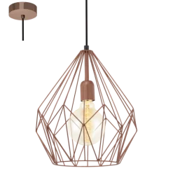 Candeeiro de Tecto Suspenso Eglo Carlton 49258