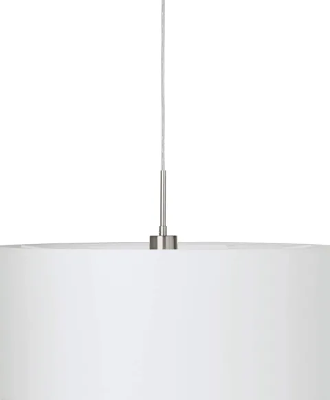 Candeeiro de Tecto Suspenso Eglo Pasteri Branco Ø530mm 31575