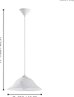Candeeiro de Tecto Suspenso Eglo Albany 90978