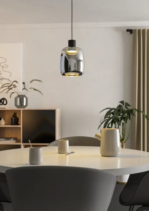 Candeeiro de tecto suspenso eglo led 901119 Molochio-Z