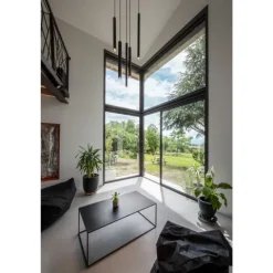 Candeeiro de Tecto Suspenso Led Helia 40 Preto SLV