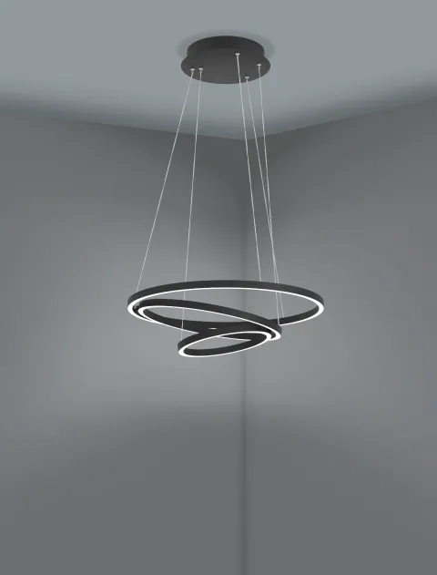 Candeeiro de tecto suspenso led eglo Lobinero-z 900479