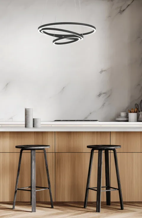 Candeeiro de tecto suspenso led eglo Lobinero-z 900479