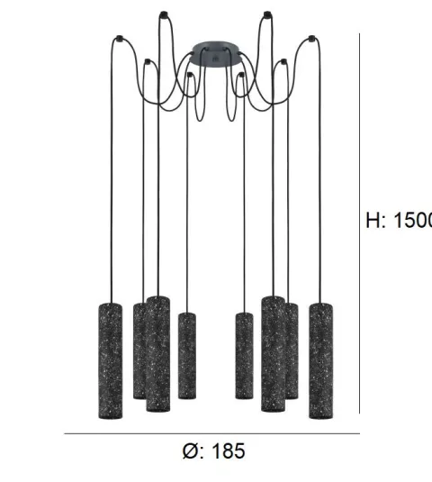 Candeeiro de Tecto Suspenso Moderno Eglo Mentalona 39824