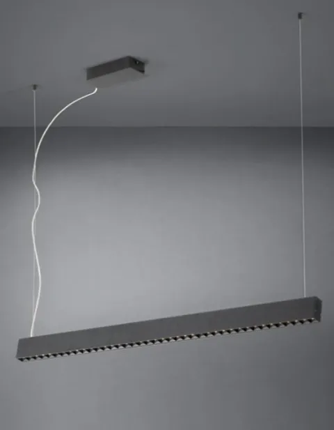 Candeeiro de Tecto Suspenso Moderno Eglo Termini 39485 Preto