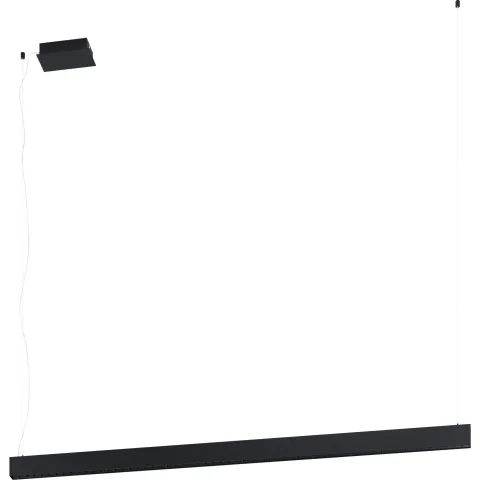 Candeeiro de Tecto Suspenso Moderno Eglo Termini 39485 Preto