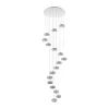 Candeeiro de Tecto Suspenso Moderno Eglo Corliano 1 - 39546 Ø780mm