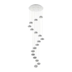 Candeeiro de Tecto Suspenso Moderno Eglo Corliano 1 - 39546 Ø780mm