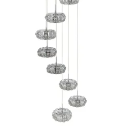 Candeeiro de Tecto Suspenso Moderno Eglo Corliano 1 - 39546 Ø780mm