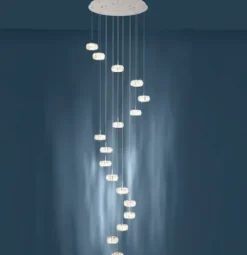 Candeeiro de Tecto Suspenso Moderno Eglo Corliano 1 - 39546 Ø780mm