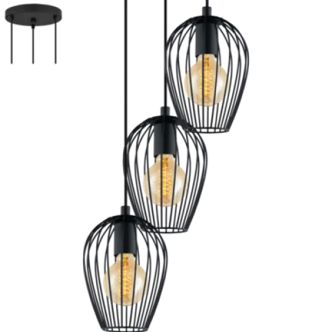 Candeeiro de tecto suspenso Newtown 49479 Eglo