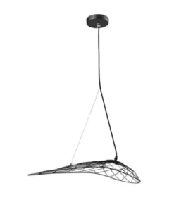 Candeeiro de Tecto Suspenso Preto 10W 3000K PZA197 zambelis