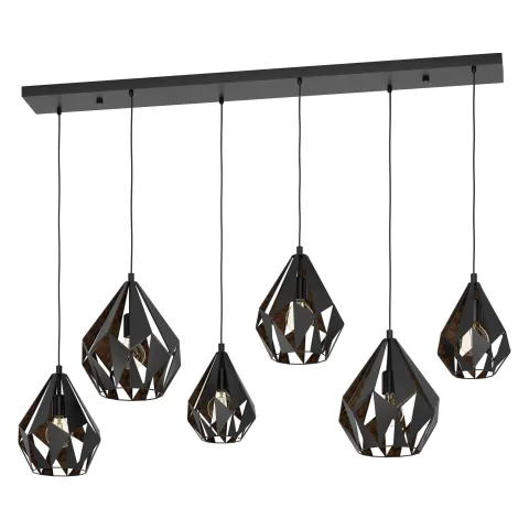 Candeeiro de tecto suspenso vintage Carlton 1 Eglo 43846