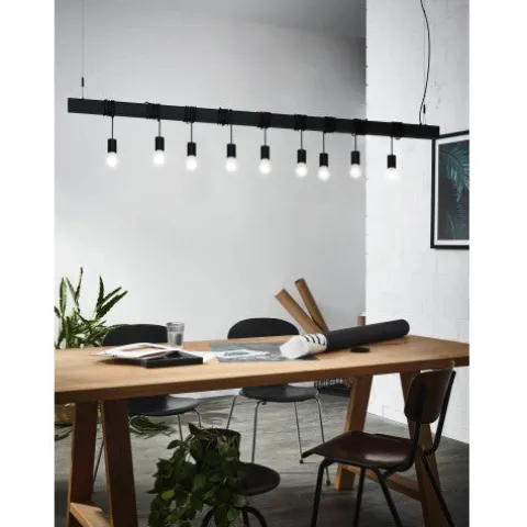 Candeeiro de Tecto Suspenso Vintage Eglo Townshend-B 39939
