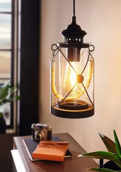 Candeeiro de tecto vintage eglo suspenso Bradford 49213