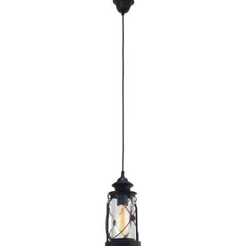 Candeeiro de tecto vintage eglo suspenso Bradford 49213