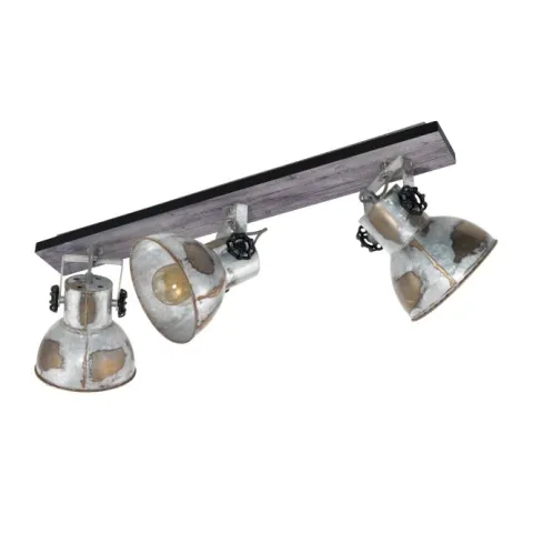 Candeeiro de Teto BARNSTAPLE EGLO - 3 Focos Ajustáveis, Estilo Industrial 49652