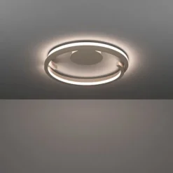 Candeeiro de teto com anel aberto e LED regulável MEZZOMONTE EGLO 901823