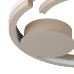 Candeeiro de teto com anel aberto e LED regulável MEZZOMONTE EGLO 901823