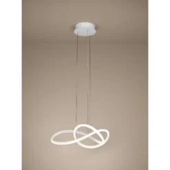 Candeeiro de teto com arcos de luz LED RIAZA EGLO 390528