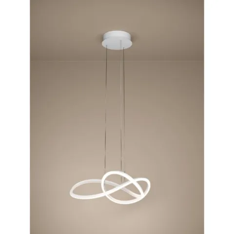 Candeeiro de teto com arcos de luz LED RIAZA EGLO 390528