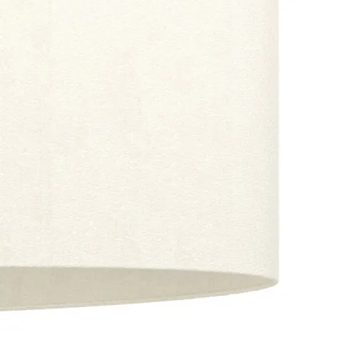 Candeeiro de teto com duas soquetes E27 em têxtil preto e branco FEBRES EGLO 901261