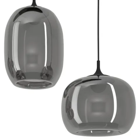 Candeeiro de teto com LED regulável e controlo remoto LARVA EGLO 390415