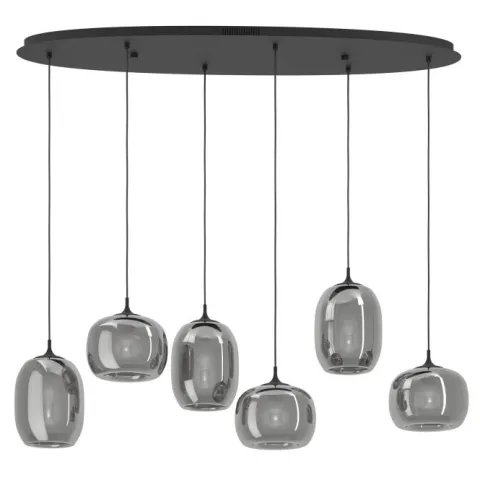 Candeeiro de teto com LED regulável e controlo remoto LARVA EGLO 390415