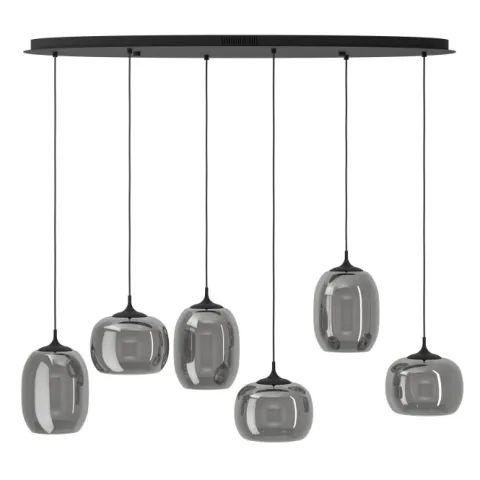 Candeeiro de teto com LED regulável e controlo remoto LARVA EGLO 390415