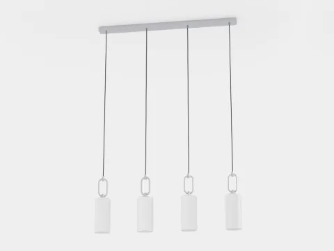 Candeeiro de teto com quatro abajures cilíndricos MAJANA EGLO 390129